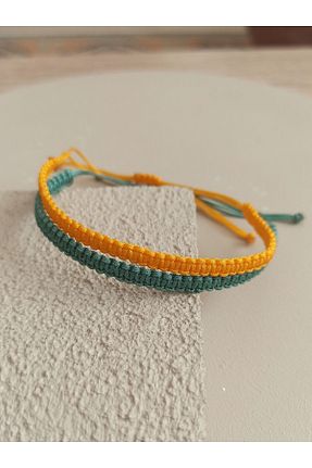 دستبند جواهر زرد زنانه TREND - کد 837618047