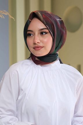 روسری رنگی پنبه ای AFVENTE - کد 700560170