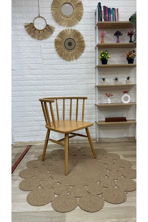 صندلی آشپزخانه قهوه ای چوب silla - کد 901711842