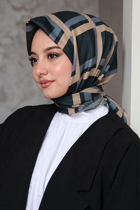 روسری رنگی پنبه ای AFVENTE - کد 700609373