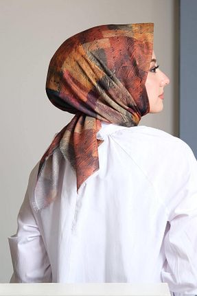 روسری رنگی پنبه ای AFVENTE - کد 719289266