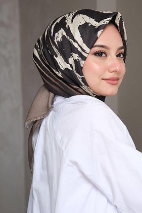 روسری مشکی پنبه ای AFVENTE - کد 137922437