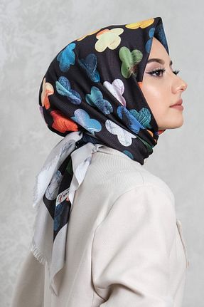 روسری رنگی پنبه ای AFVENTE - کد 101416700