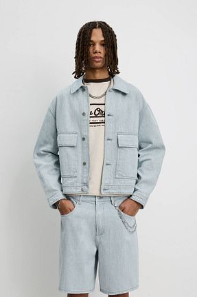 کت آبی مردانه Relaxed Pull & Bear - کد 903024681