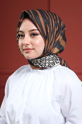 روسری طلائی پنبه ای AFVENTE - کد 700533655