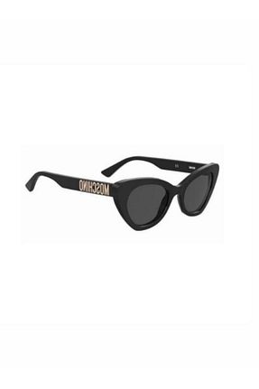 عینک آفتابی مشکی زنانه 51 Moschino - کد 778990081