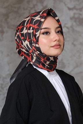 روسری قرمز پنبه ای AFVENTE - کد 216182365