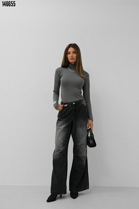 بلوز طوسی زنانه ساده MODA - کد 902984669