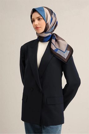 روسری قهوه ای İpek Tivil Armine - کد 902973966