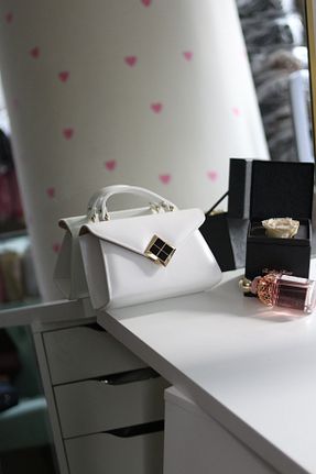 کیف دستی سفید زنانه سایز متوسط Moom Bag - کد 903028558