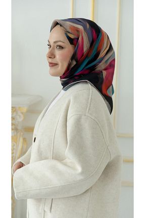 روسری بژ %100 پنبه locella - کد 902998611