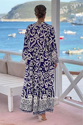 لباس سرمه ای زنانه بافتنی Nevin Kaya Moda - کد 833680220