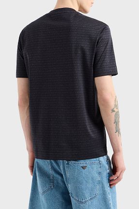 تیشرت مشکی مردانه رگولار Emporio Armani - کد 903001988