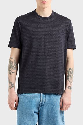 تیشرت مشکی مردانه رگولار Emporio Armani - کد 903001988