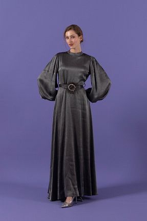 لباس طوسی بافتنی Stilife - کد 904165364