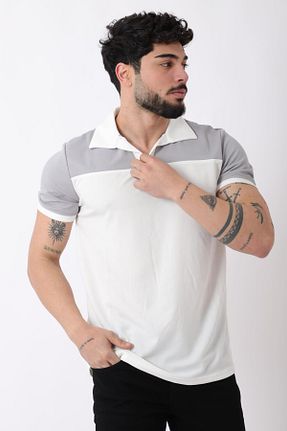 تیشرت سفید مردانه اسلیم فیت Stilkombin - کد 903014934