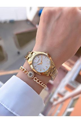 ساعت مچی زرد زنانه 31-35 میلی متر Lee Cooper - کد 903013620