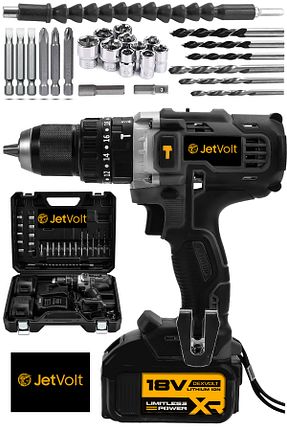 پیچ گوشتی شارژی JetVolt - کد 903070026