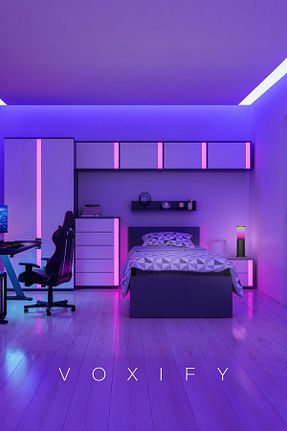 لامبادر بنفش 0-100 Voxify - کد 903093536