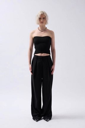 بلوز رنگی زنانه بافت دار Butik - کد 903112424