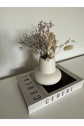 گلدان سفید Beton Be Candlous - کد 903126299