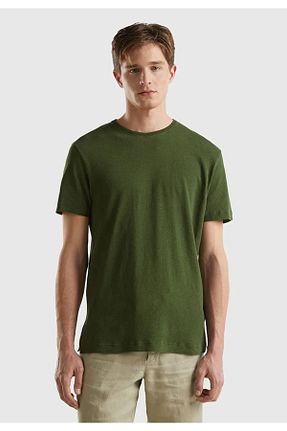 تیشرت سبز مردانه Straight United Colors of Benetton - کد 846475471