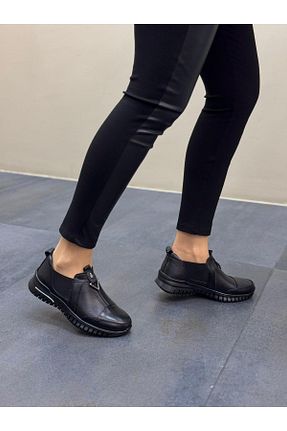 بابت مشکی زنانه چرم خالص DİVA - کد 904383537