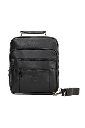 کیف دستی مشکی مردانه ابعاد بزرگ Newish Polo - کد 903200487