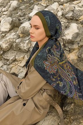 شال مشکی زنانه ویسکون ED Scarf - کد 872020208