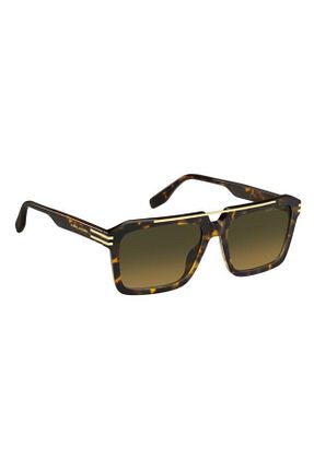 عینک آفتابی قهوه ای مردانه 57 Marc Jacobs - کد 903205156