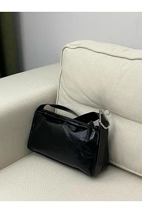 کیف دوشی مشکی زنانه چرم مصنوعی ESAY AKSESUAR - کد 903228078