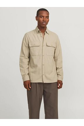 پیراهن سفید مردانه رگولار Jack & Jones - کد 903225534