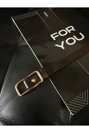 کمربند قهوه ای زنانه چرم مصنوعی Fiori - کد 903244739