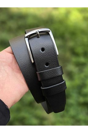 کمربند مشکی زنانه چرم خالص Kemerix - کد 903239698