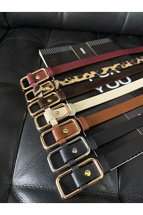 کمربند رنگی زنانه چرم مصنوعی Fiori - کد 903245028