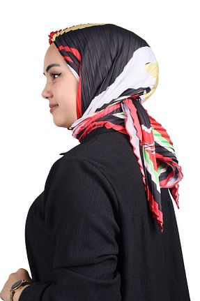 روسری رنگی پنبه ای Minelli - کد 780008337