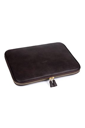 کیف لپ تاپ و مدارک قهوه ای زنانه چرم مصنوعی mussen - کد 903287529