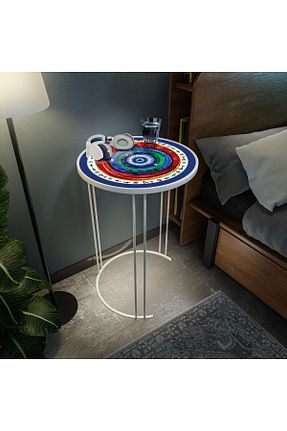 میز عسلی رنگی MDF NY Tasarım - کد 903293110