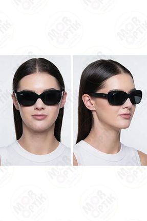 عینک آفتابی مشکی زنانه 58 Ray-Ban - کد 903295123