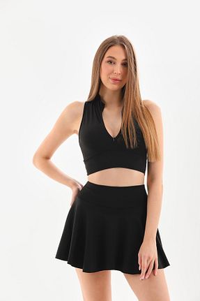 تونیک مشکی زنانه بافتنی Rosy Live in style - کد 812433775