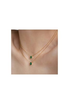 گردنبند استیل ( فولاد ) طلائی زنانه استیل (فولاد) Mira - کد 906109065