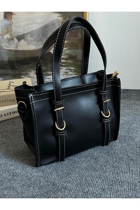 کیف دوشی مشکی زنانه چرم مصنوعی fao polo - کد 903372234