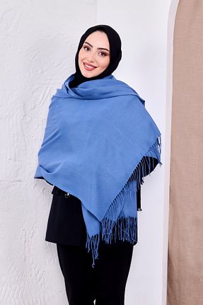 شال فیروزه ای زنانه پنبه ای Golden Rose - کد 903417192