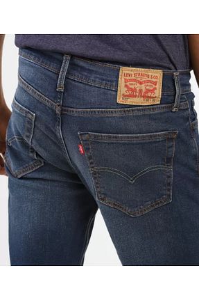 شلوار جین آبی مردانه پاچه تنگ Levis - کد 904514166
