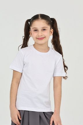 تیشرت سفید بچه گانه رگولار ERDEM KIDS - کد 904487745
