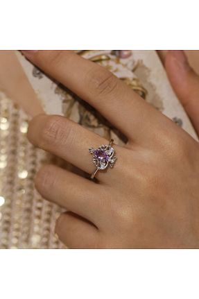 ست نقره بنفش زنانه 2 تایی artiesuart - کد 903439262