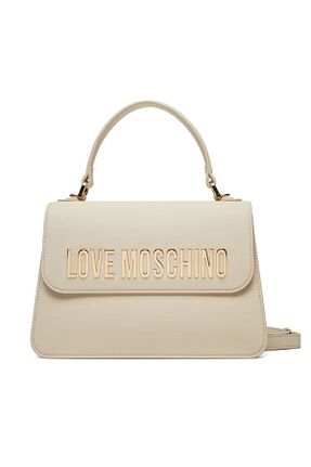 کیف دوشی بژ زنانه پلی اورتان Love Moschino - کد 903447457