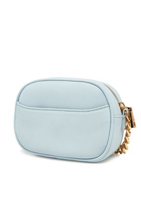 کیف دوشی آبی زنانه چرم مصنوعی Love Moschino - کد 903447501