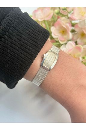 دستبند نقره طوسی زنانه 950 عیار Lina Kazaziye - کد 903466694