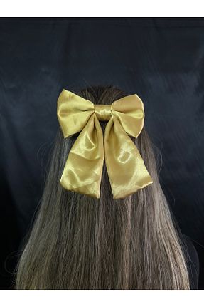 گیره سر طلائی زنانه ساتن MegssStore - کد 903478941
